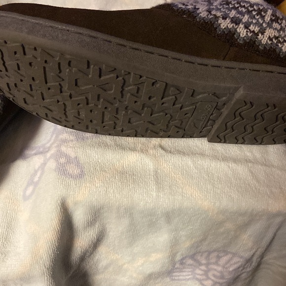 Clark faux fur lining leather outer with cushion footbed - Picture 4 of 5